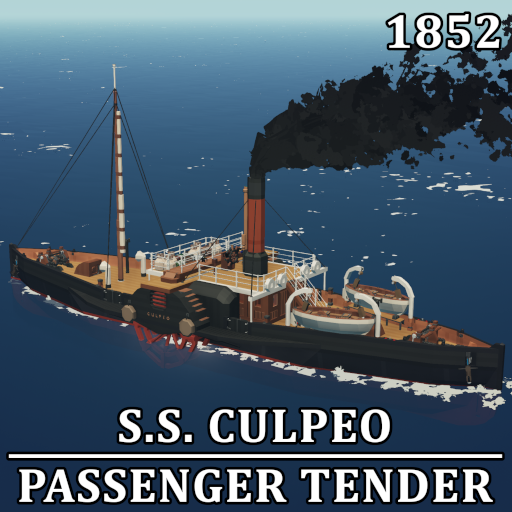 Tender ship Culpeo 1852 (Sinkable)