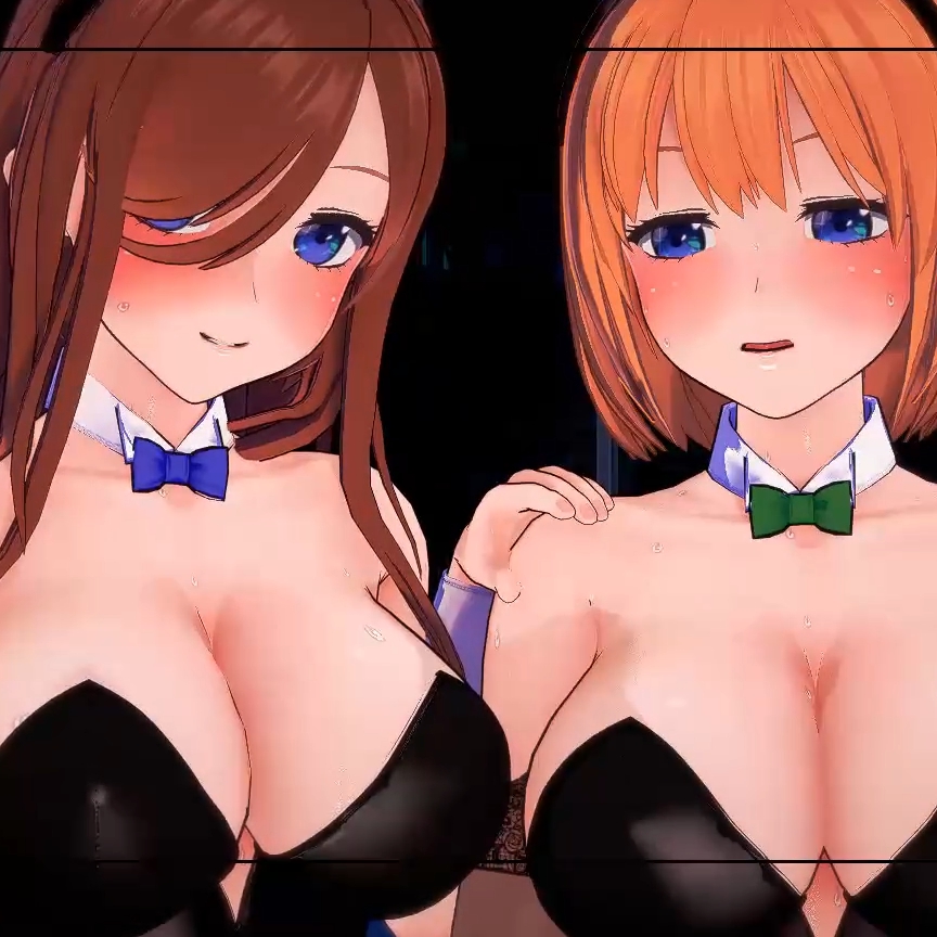 [Peh-koi]五等分のセフレ 幕間③～バニー三玖＆四葉3Pえっち～
