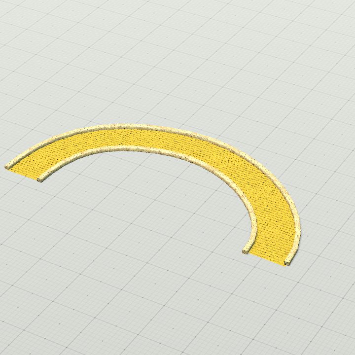 YBR Curved Path