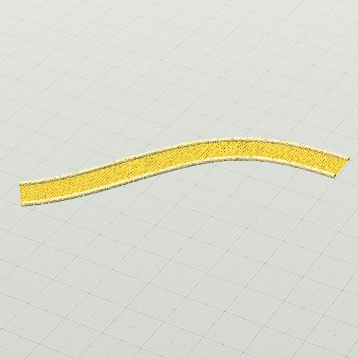 YBR Semi Curve Left