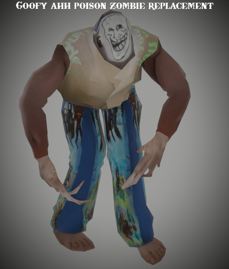 Poison Zombie Goofy Ahh Texture