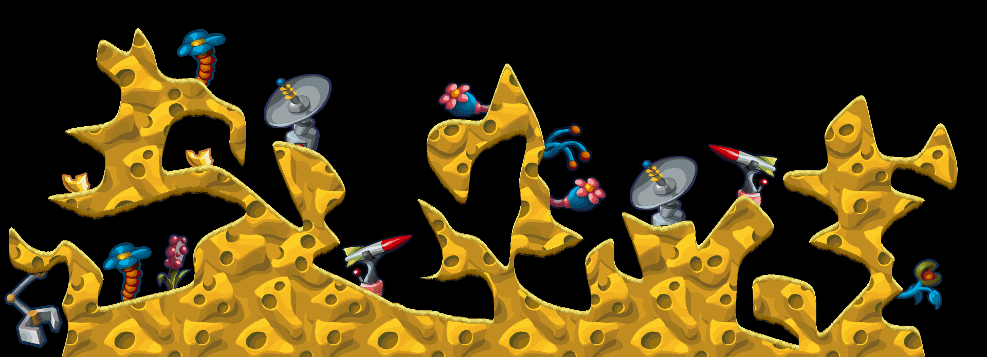 [WA]Generated map Cheese 1