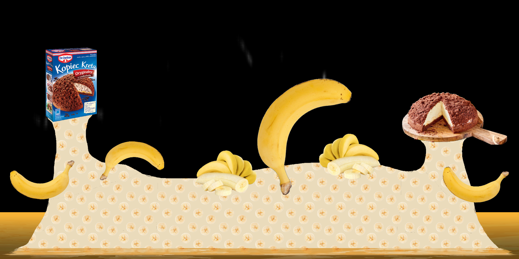 Kopiec kreta/Mole mound cake