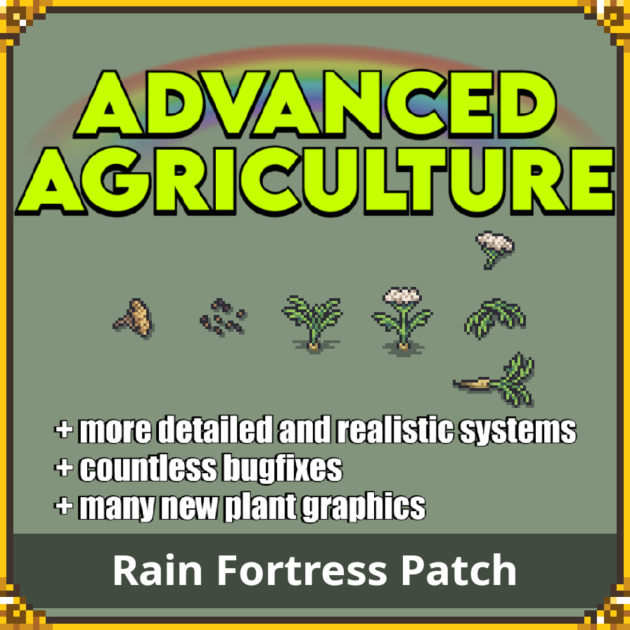 Rain Fortress Patch for Advanced Agriculture