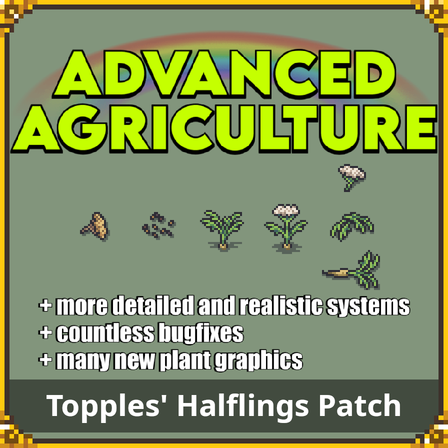 (Deprecated) Topples' Halflings Patch for Advanced Agriculture