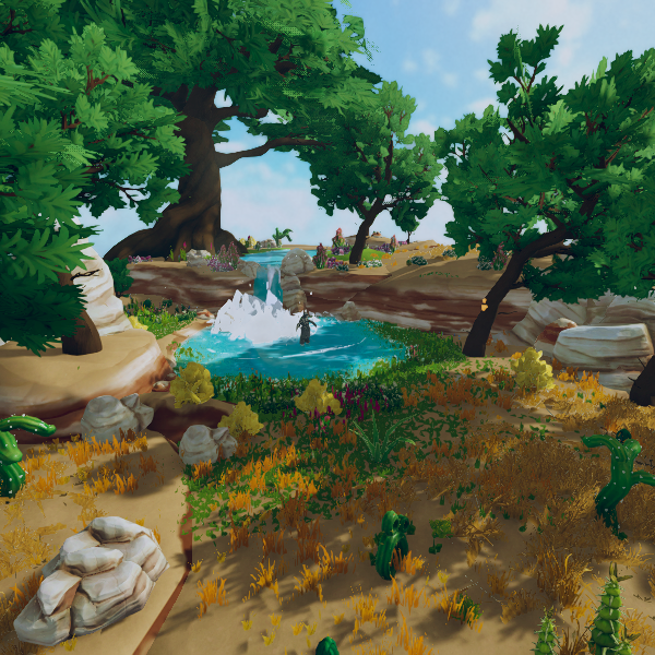Oasis du desert
