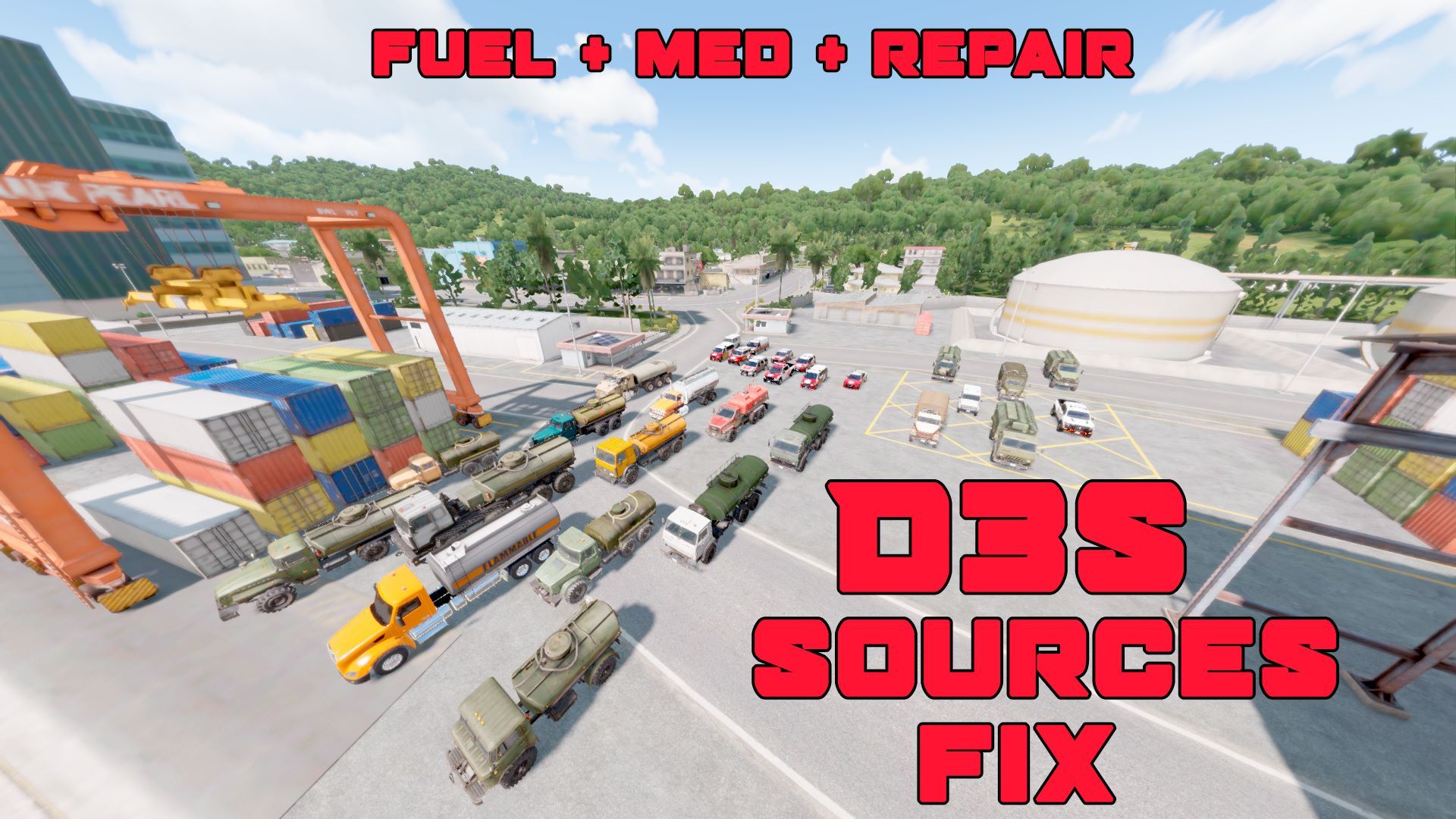 D3S Medical + Repair + Fuel source vehicle fix