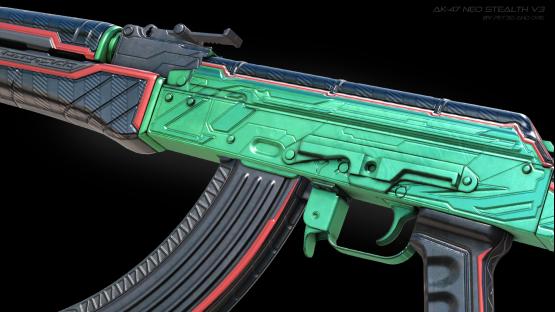 AK-47 | NEO Stealth v3 (green)