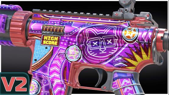 M4A4 | ARCADE CAT v2 (updated)
