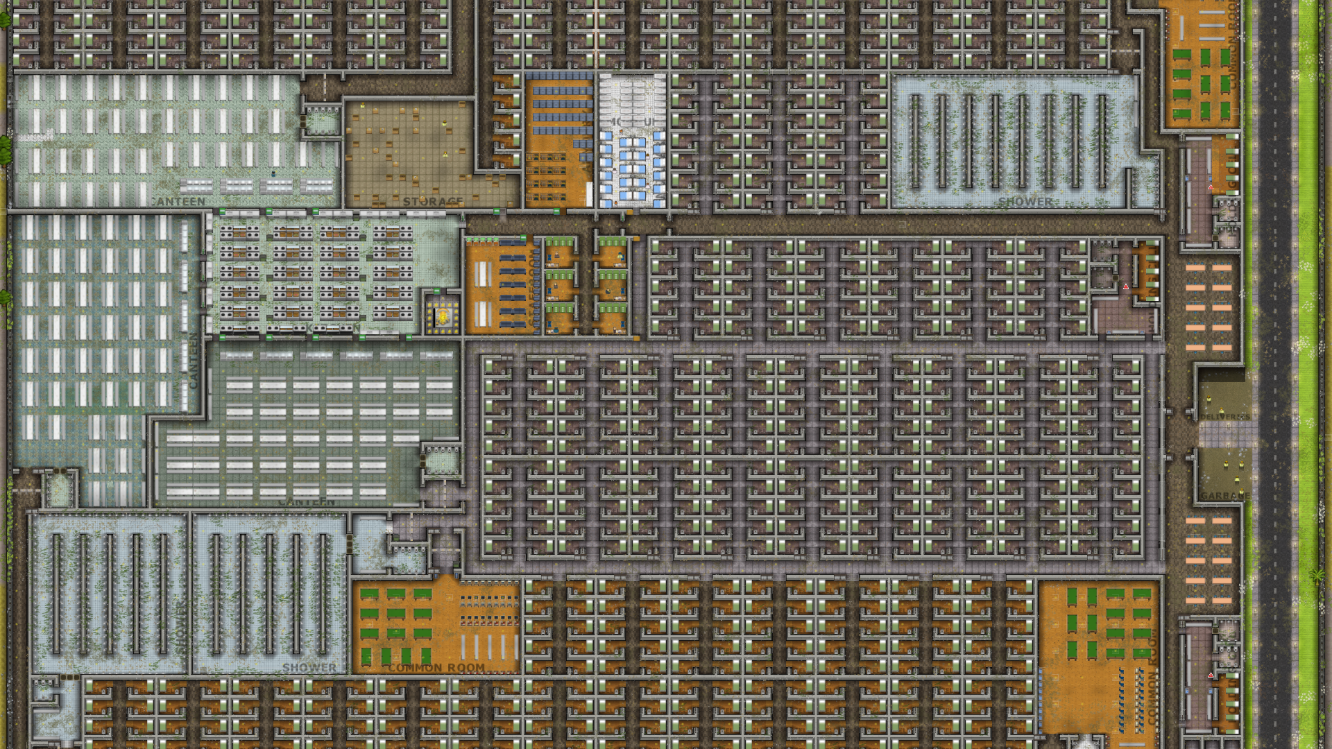 910 Capacity Mixed Security Prison