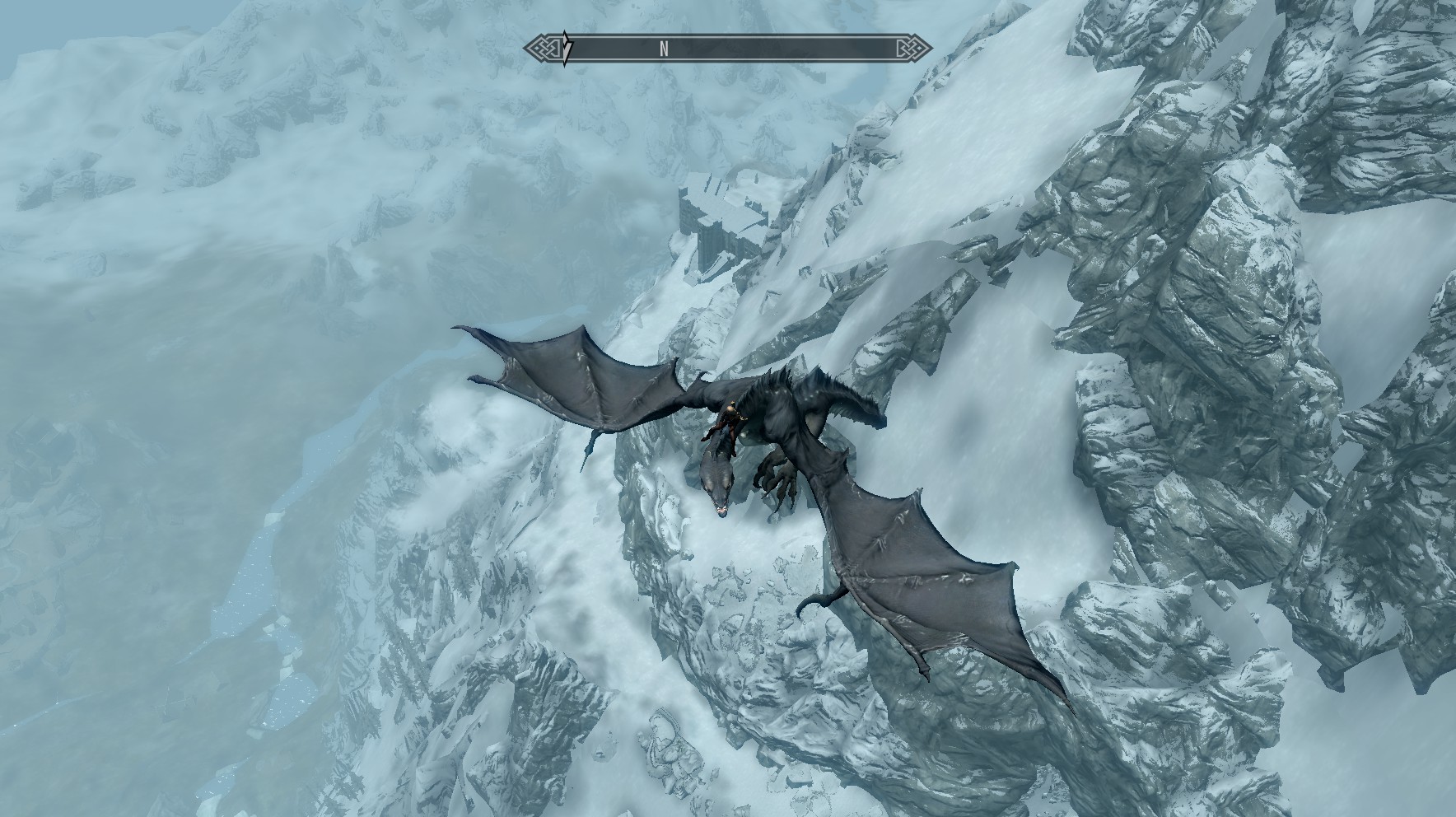 Rideable Serpentine Dragon Conquest Of Skyrim