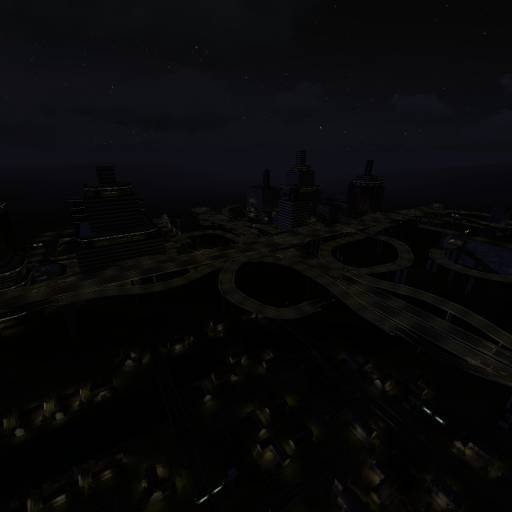 City and Suburbs @ Night