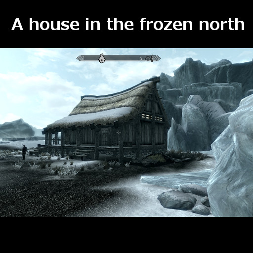 The Ice House - N.E. of Winterhold