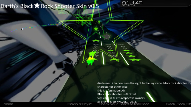 Black Rock Shooter Skin (Mono Optimal)