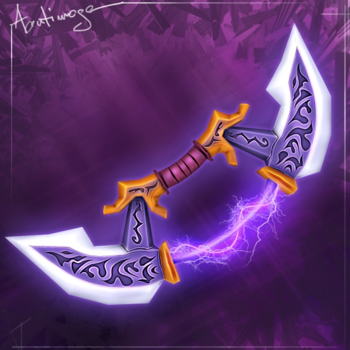 Acolyte's manaburn Glaive - weapon