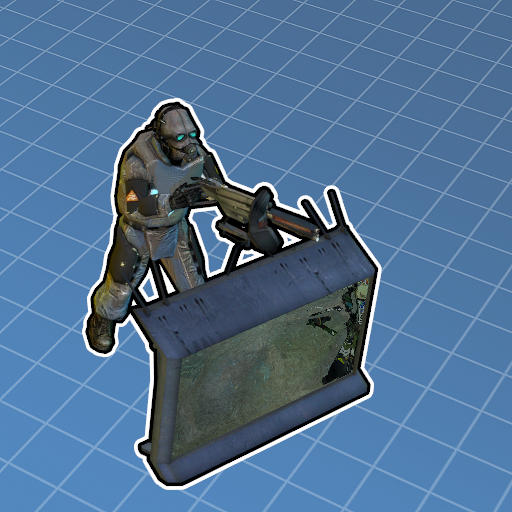 Combine soldier barricade