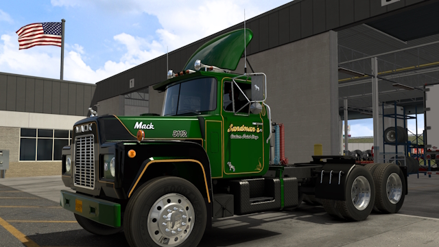Sandman's Shop Truck Skin for Harven's R model Mack