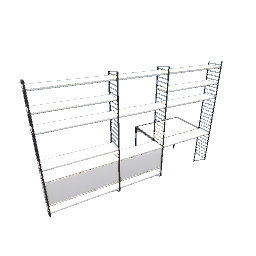 Modular Shelving White