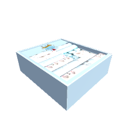 baby clothes box [blue]