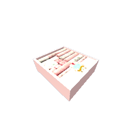 baby clothes box [pink]