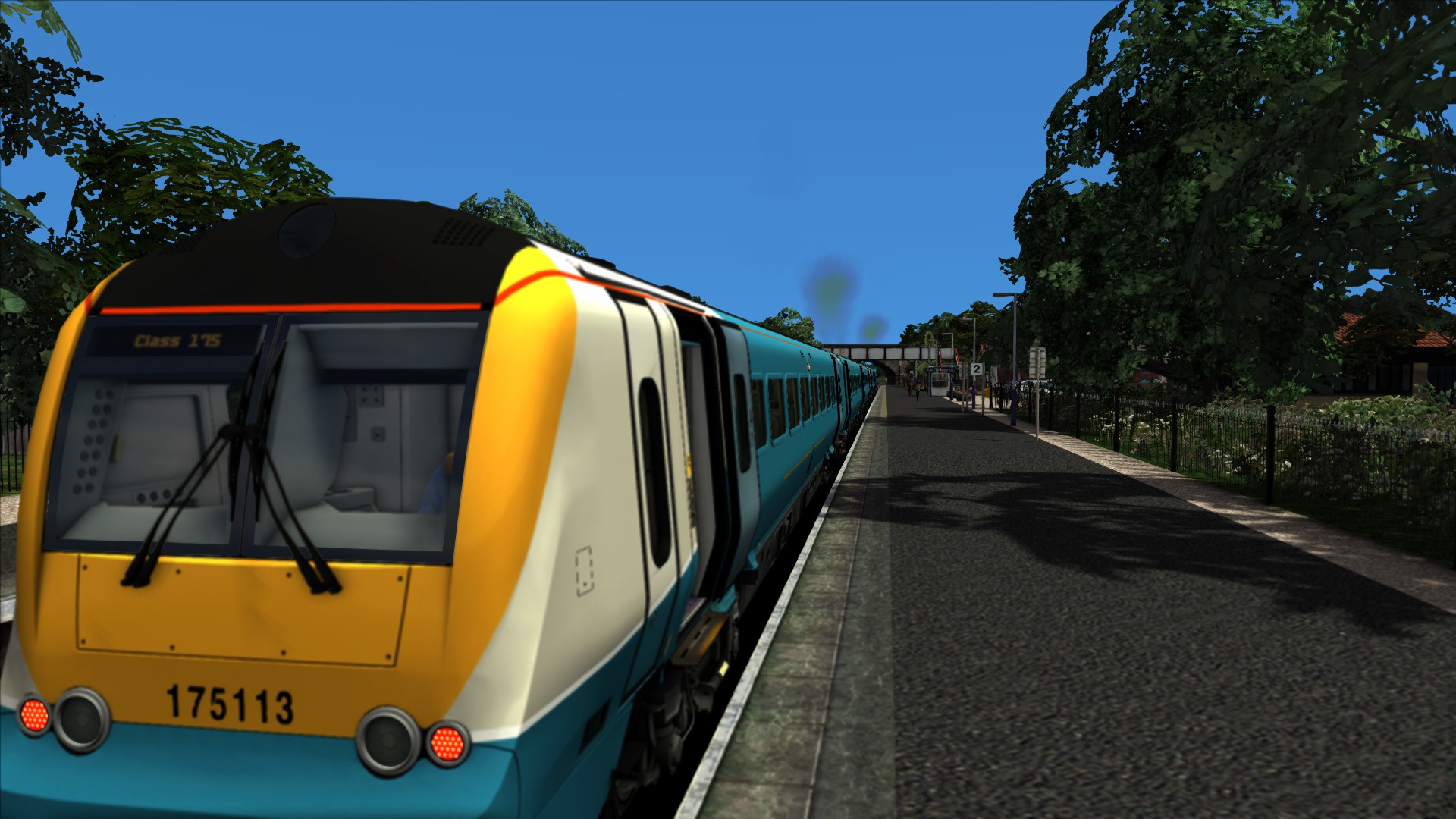 P1 Cordia 175113 Passenger Shrewsbury to Newport Stopping all Stations ( Part 1 to Hereford )