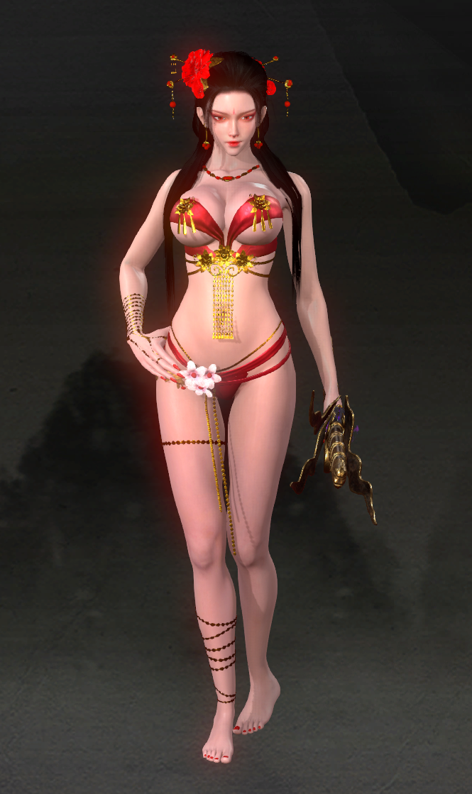 女祭司无裙子