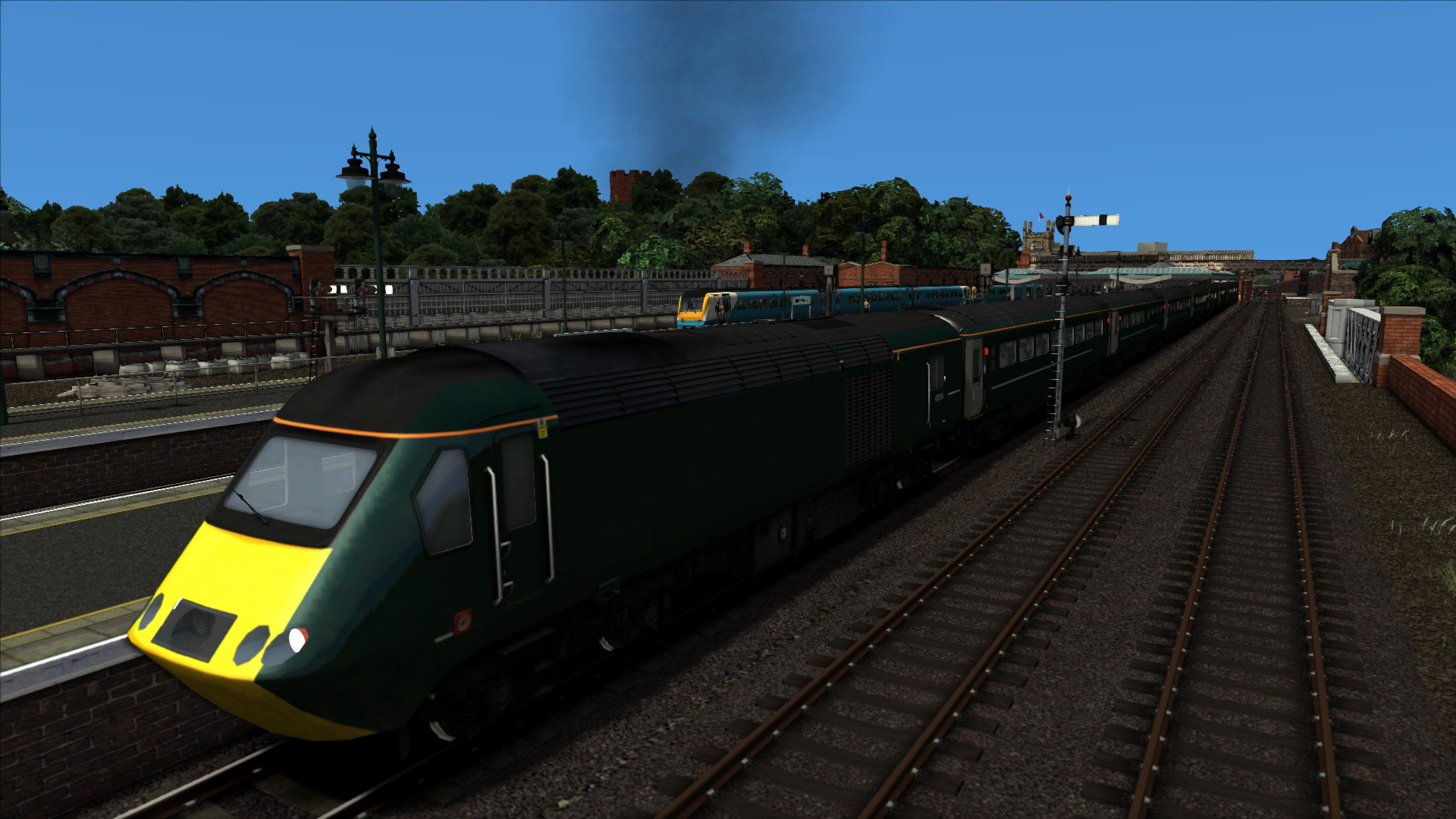 Class 43154 High Speed Service Passenger Shrewsbury to Newport ( This is Part 1 of 2 to Hereford )