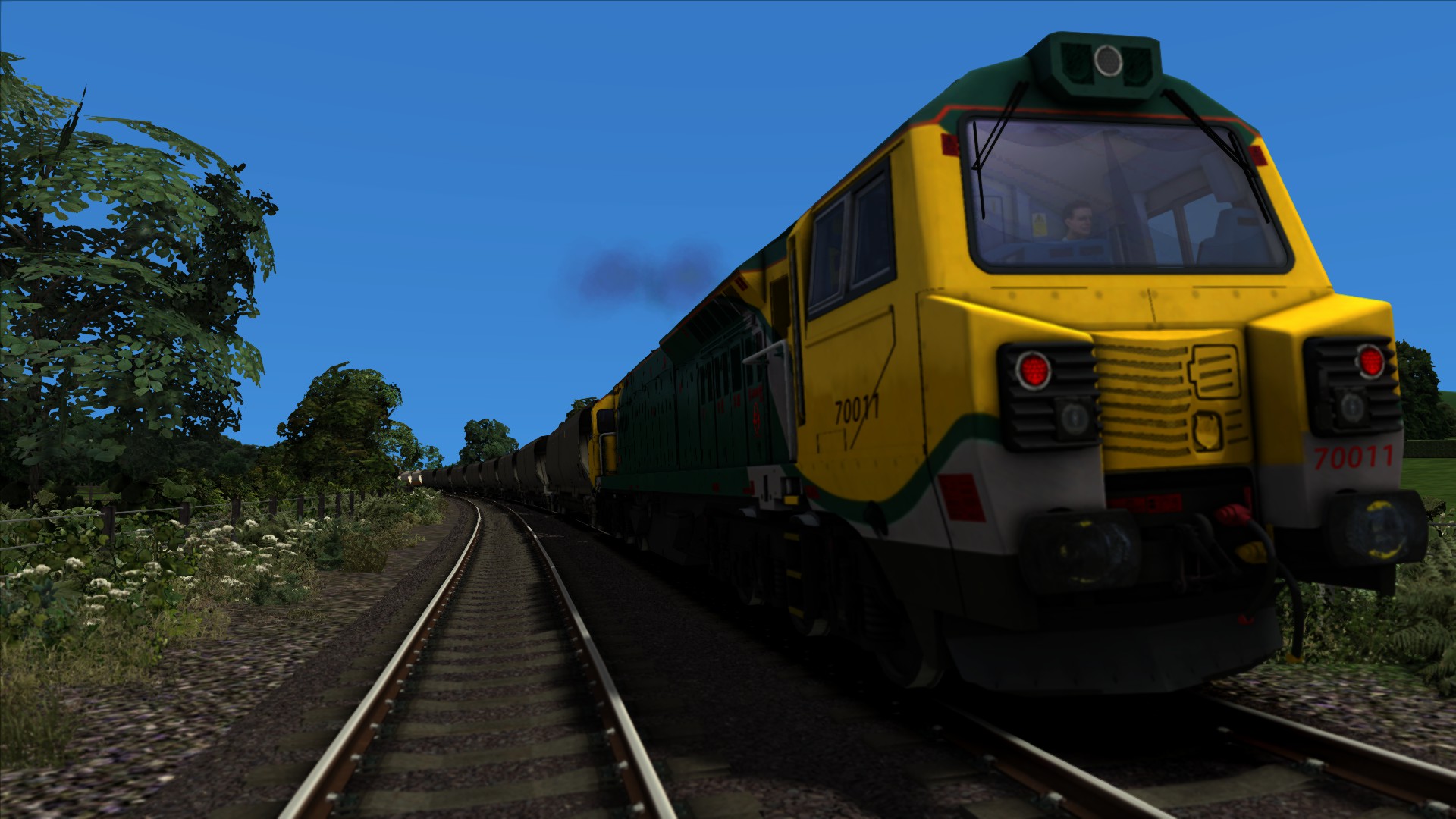 P1 Class 70 Freight service Shrewsbury to Newport ( This is Part 1 of 2 )