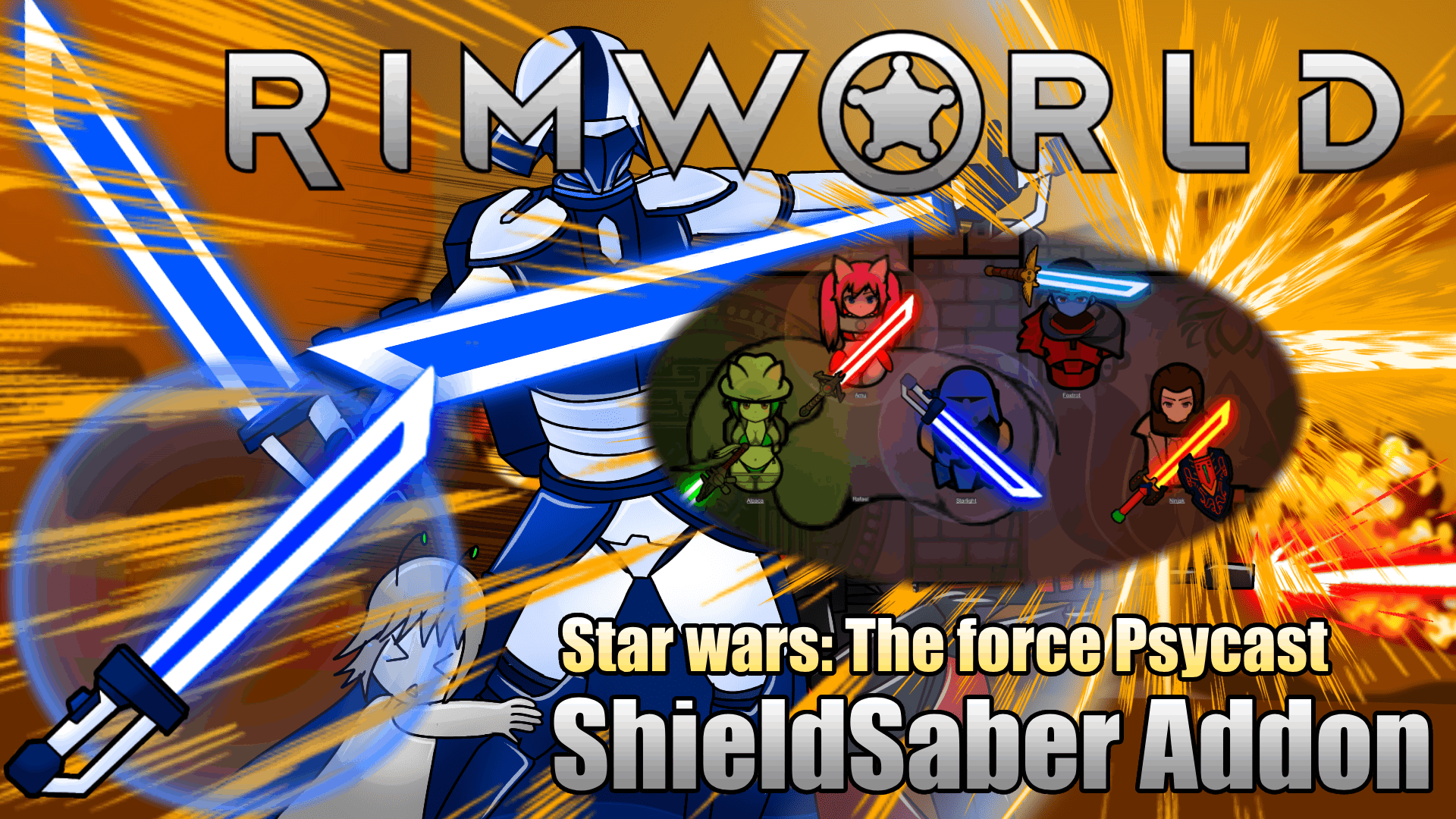 The force Psycast: Shieldsaber Addon