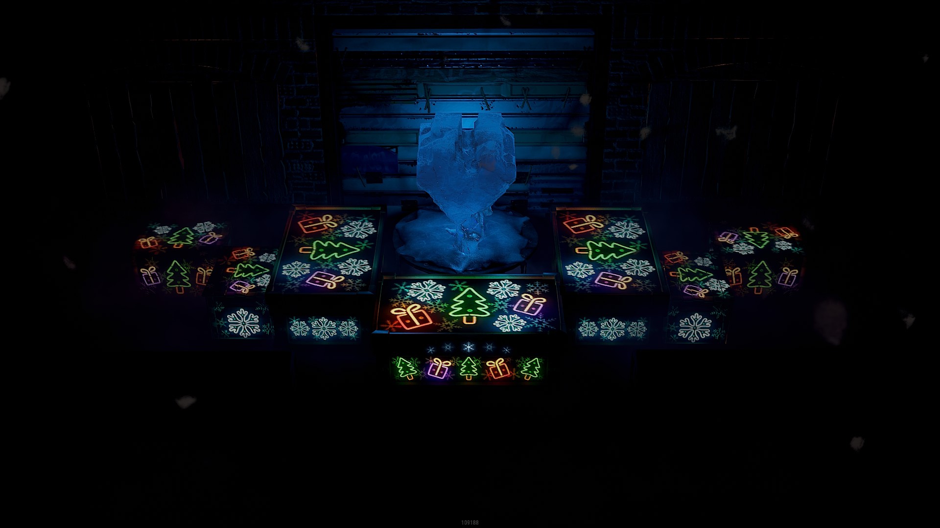 Neon Christmas Large Box