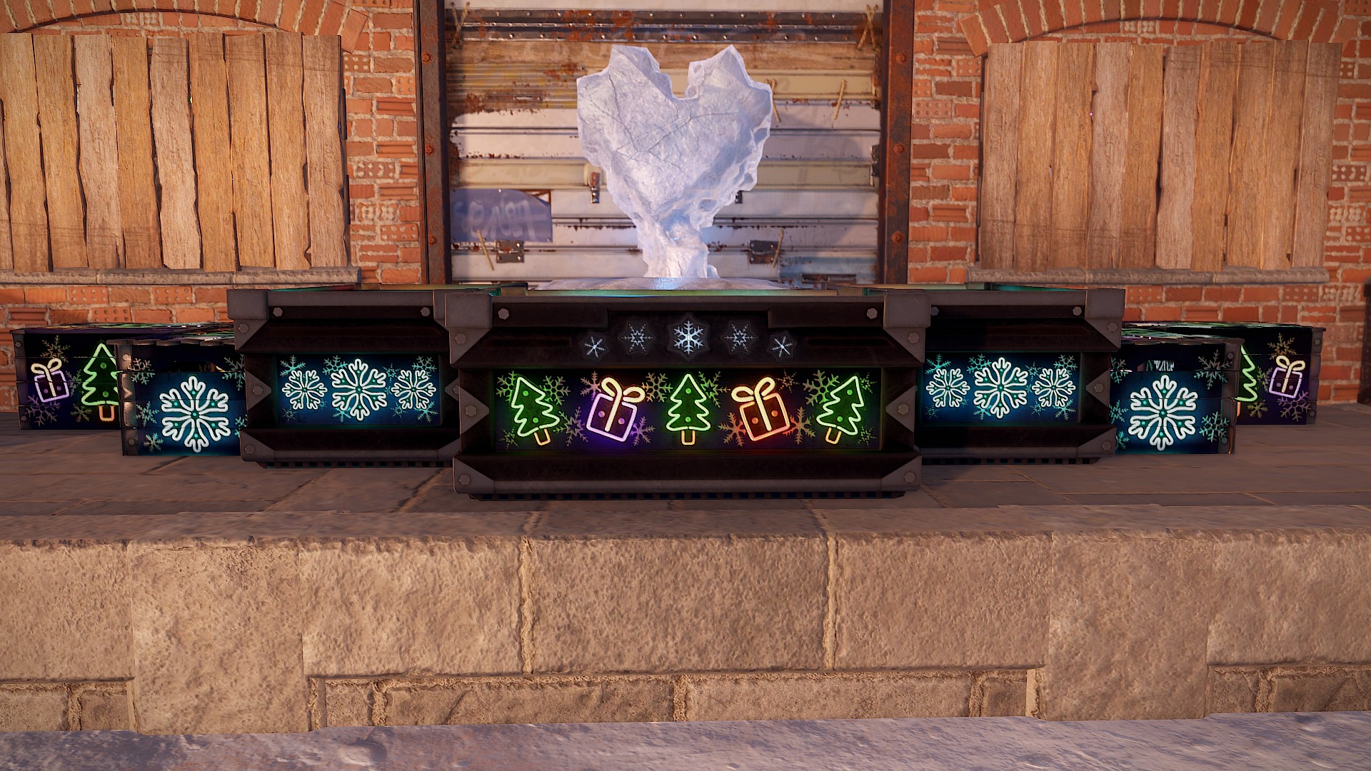 Neon Christmas Large Box