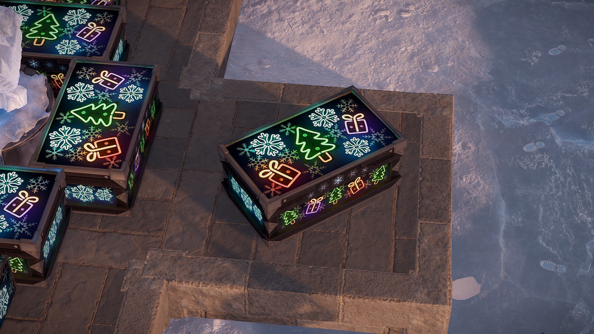 Neon Christmas Large Box