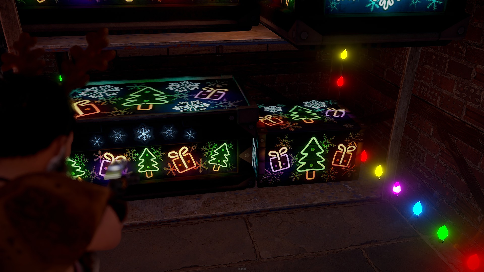 Neon Christmas Large Box