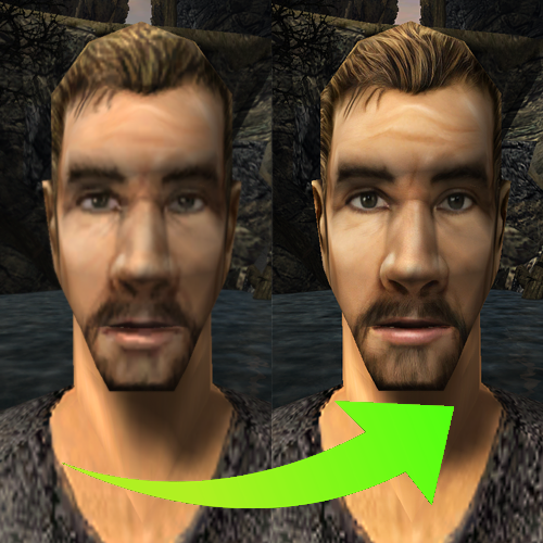AIUpscaledFaces for Gothic 1