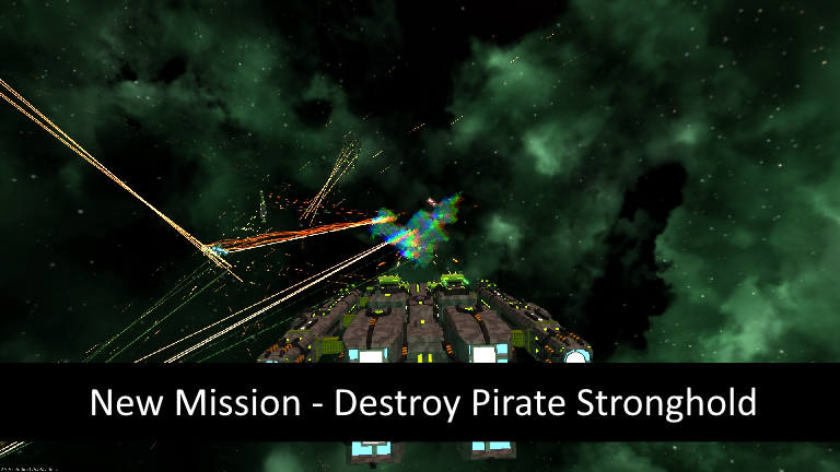 New Mission - Destroy Pirate Stronghold