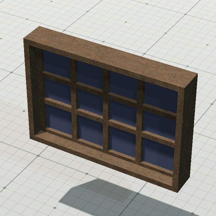 False Window Rectangular Long