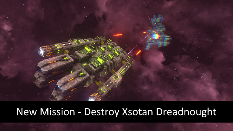 New Mission - Destroy Xsotan Dreadnought