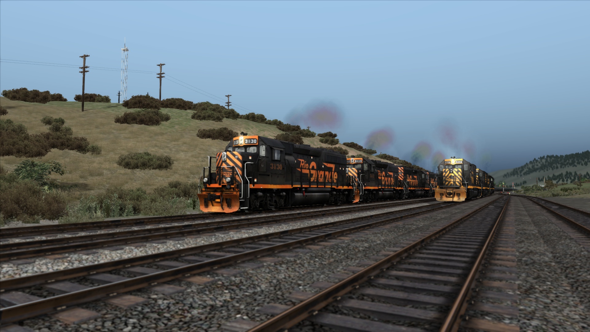 1.0  [EMD SD50] Mixed Express Eastbound [Provo To Summit]