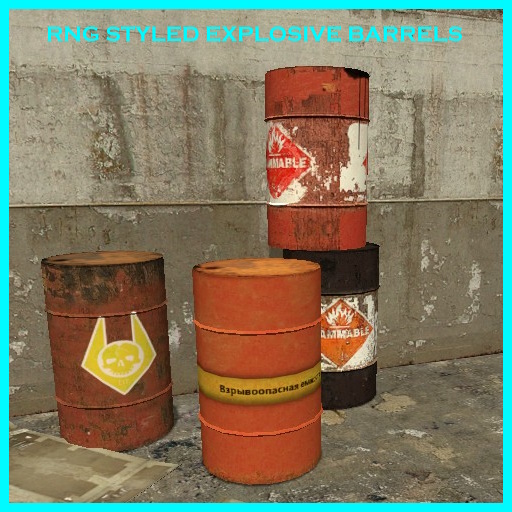 RNG Vanilla styled explosive barrel