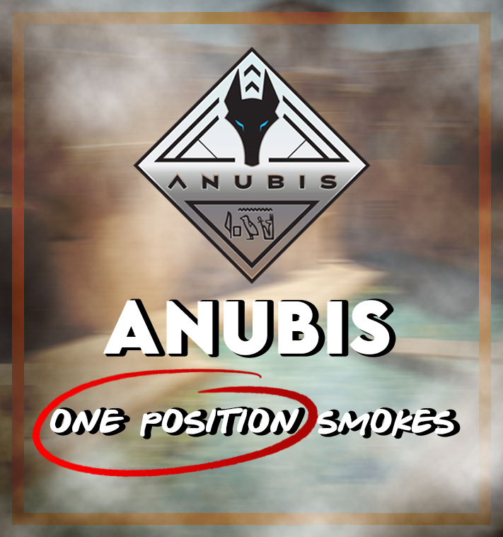 ANUBIS ONE POSITION SMOKES TO SITES – Counter-Strike 2 Mod