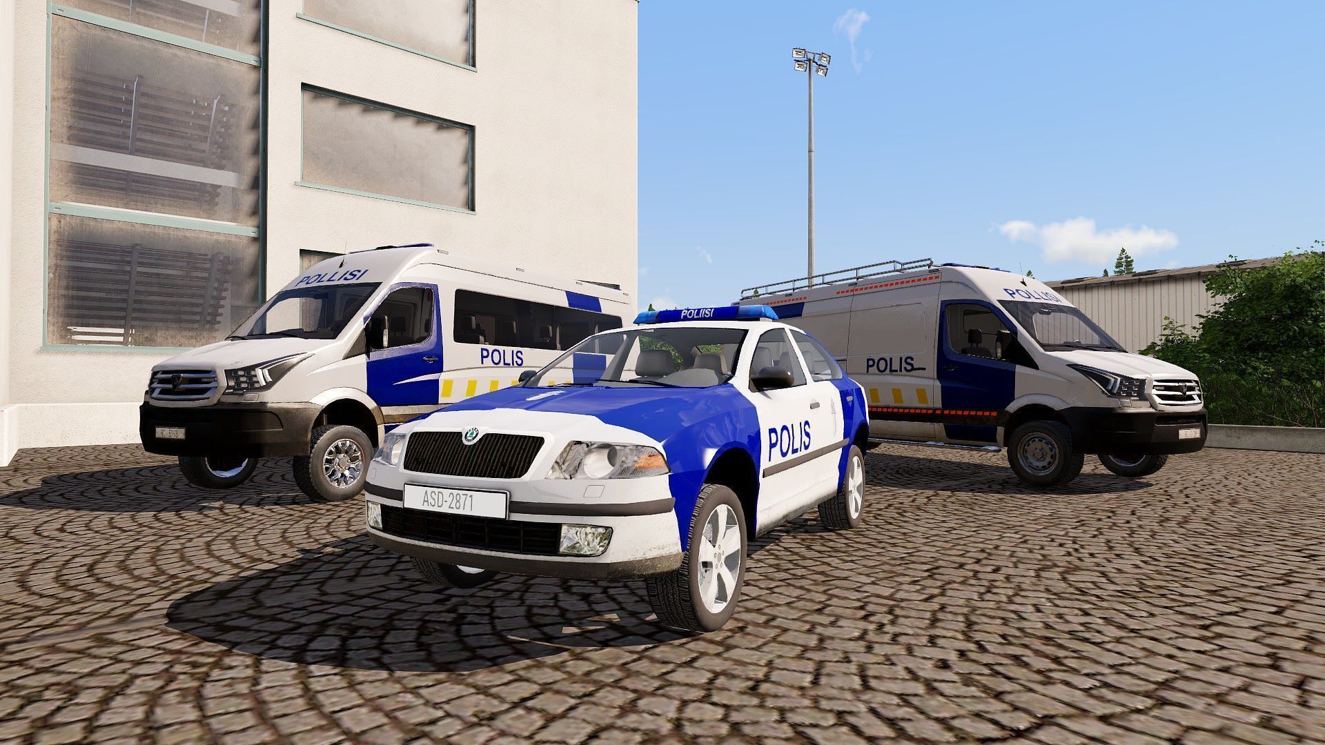 Finnish Poliisi at Home