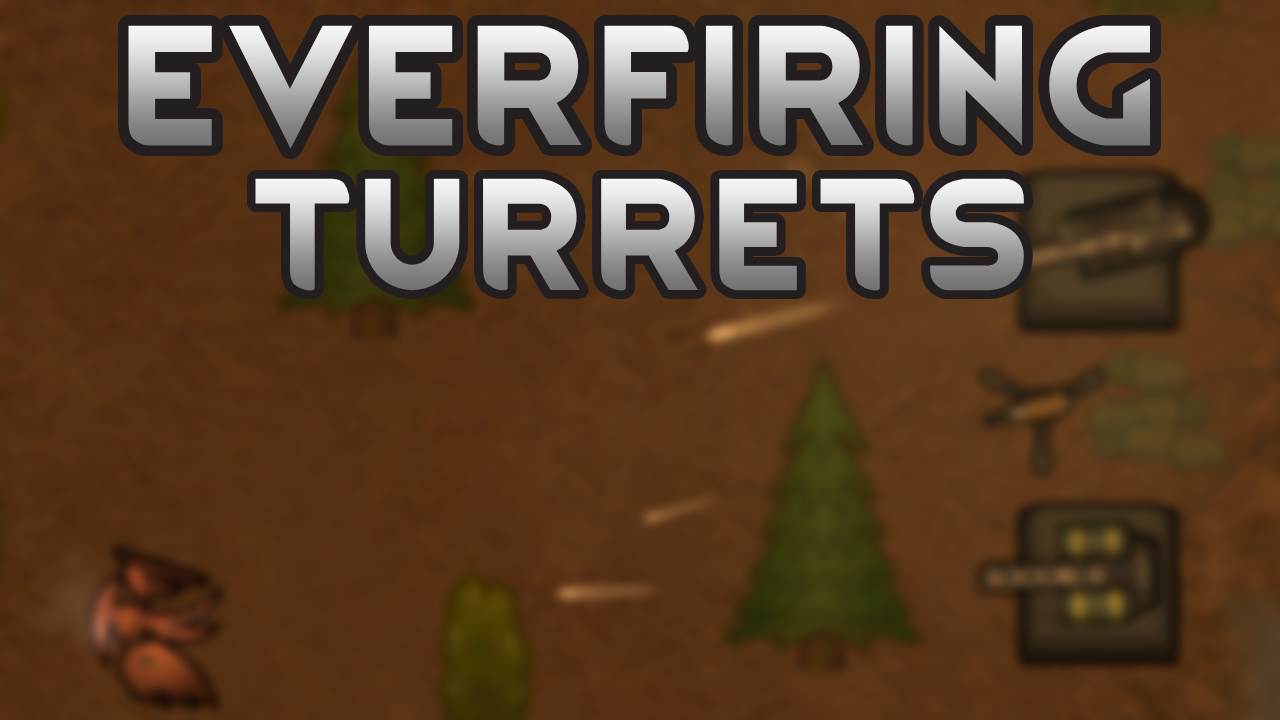 Everfiring Turrets mod preview for RimWorld
