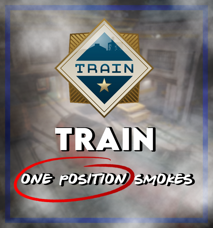 TRAIN ONE POSITION SMOKES TO SITES – Counter-Strike 2 Mod