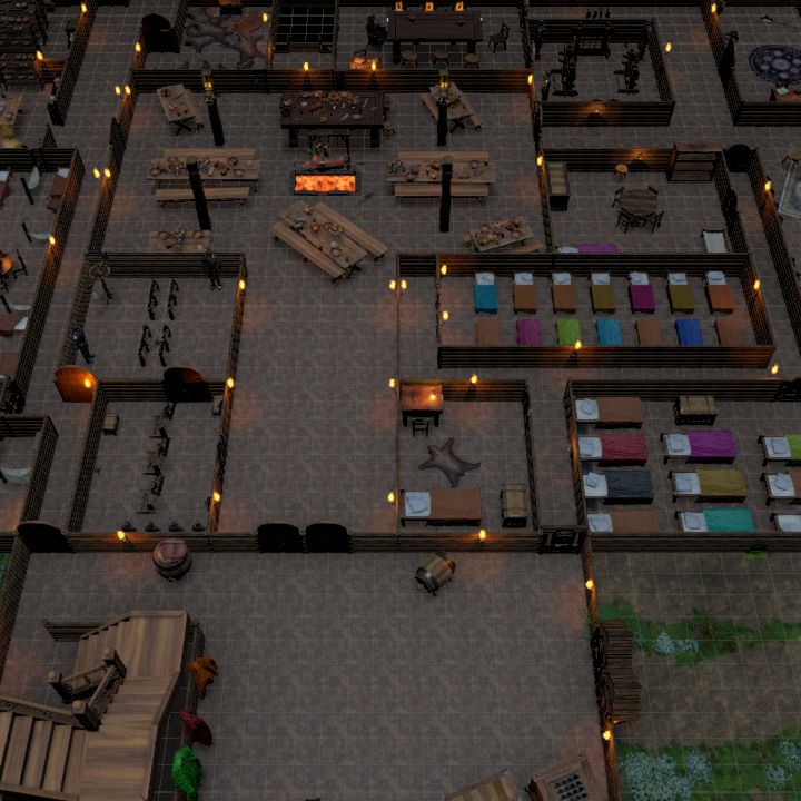 Steading of the Hill Giant Chief Map 1