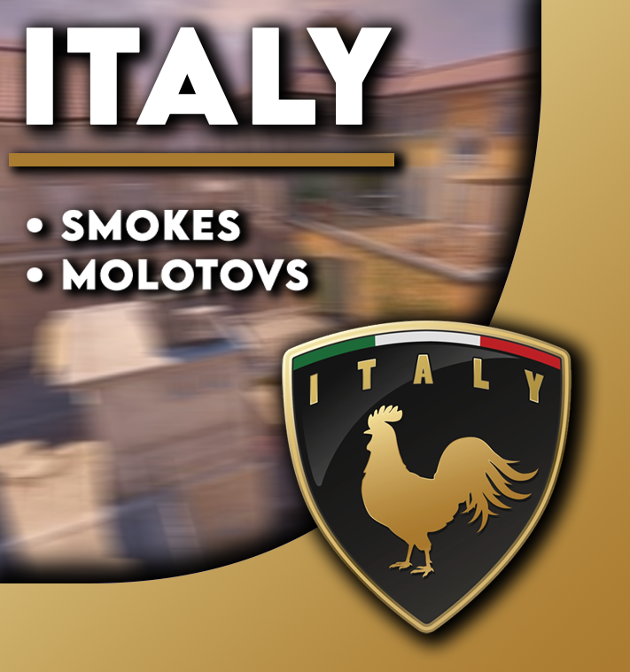 ITALY SMOKES AND MOLOTOVS – Counter-Strike 2 Mod