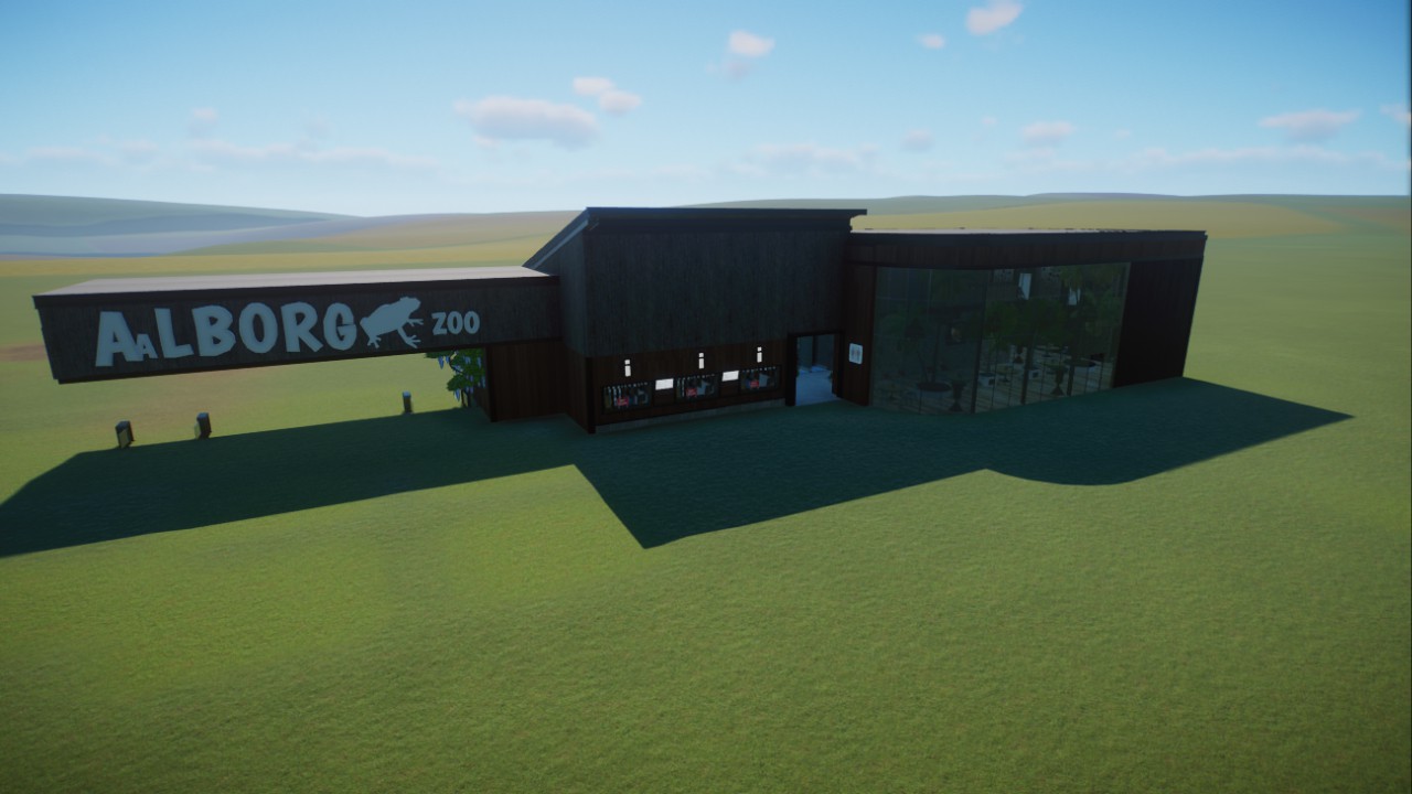second piece of zoo entrance modern