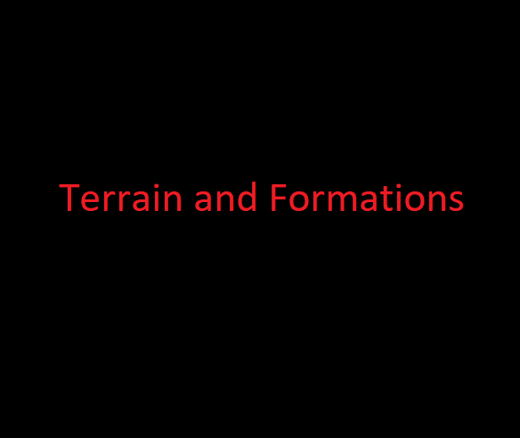 Terrain and Formation Rebalancing