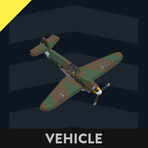 大蛮族重工製　新型汎用戦闘機 XM-19 (Bf 109 K-4風味)　general purpose fighter　Bf 109 K-4