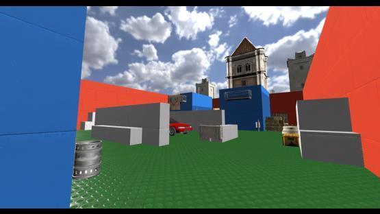 1v1 Aim Map - Around Red Car – Counter-Strike 2 Mod
