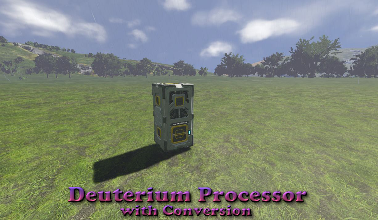 Deuterium Processor with Conversion
